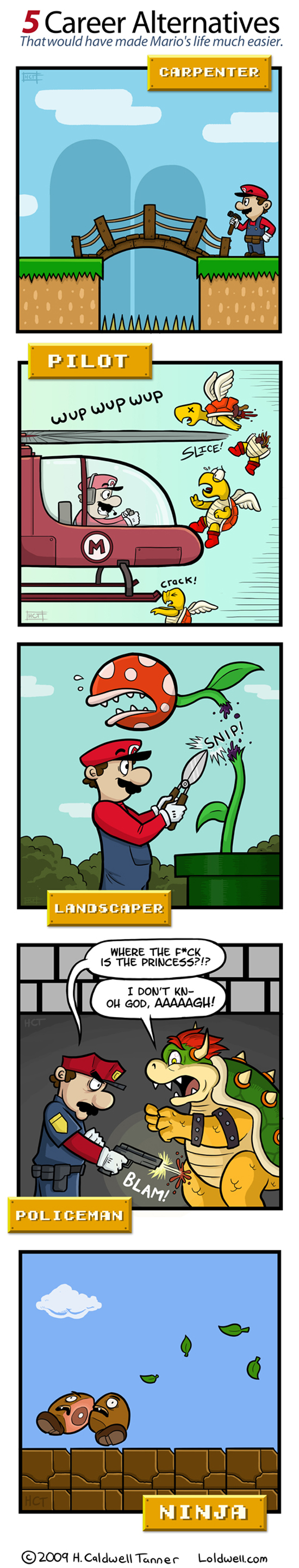 Mario si no fuera plomero